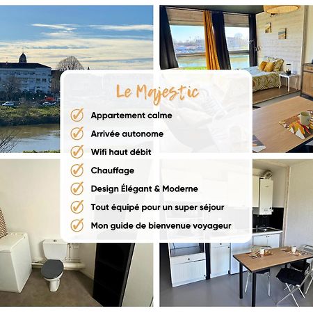 Ferienwohnung Majestic - Wifi - Parking - Vue Dax Exterior foto