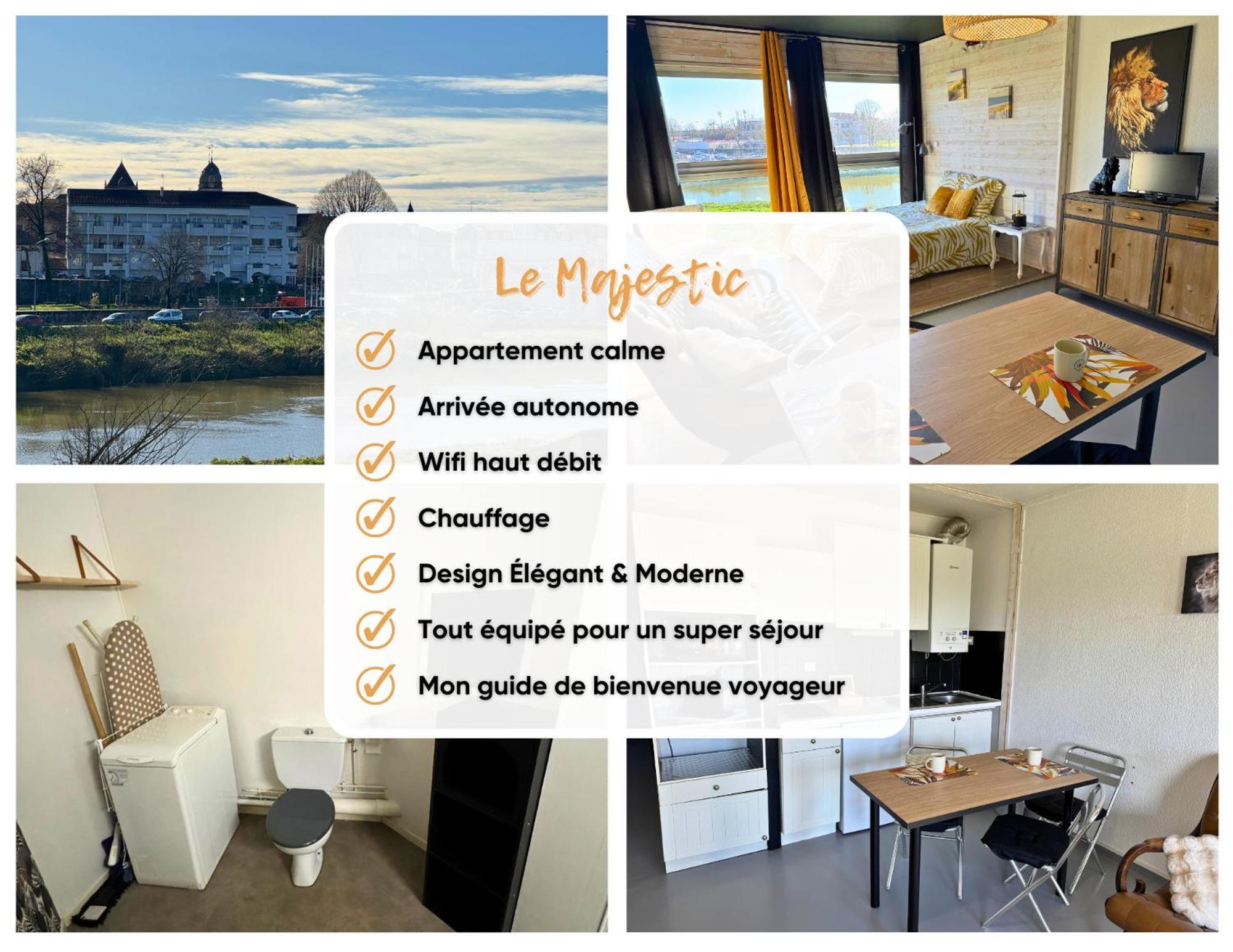 Ferienwohnung Majestic - Wifi - Parking - Vue Dax Exterior foto