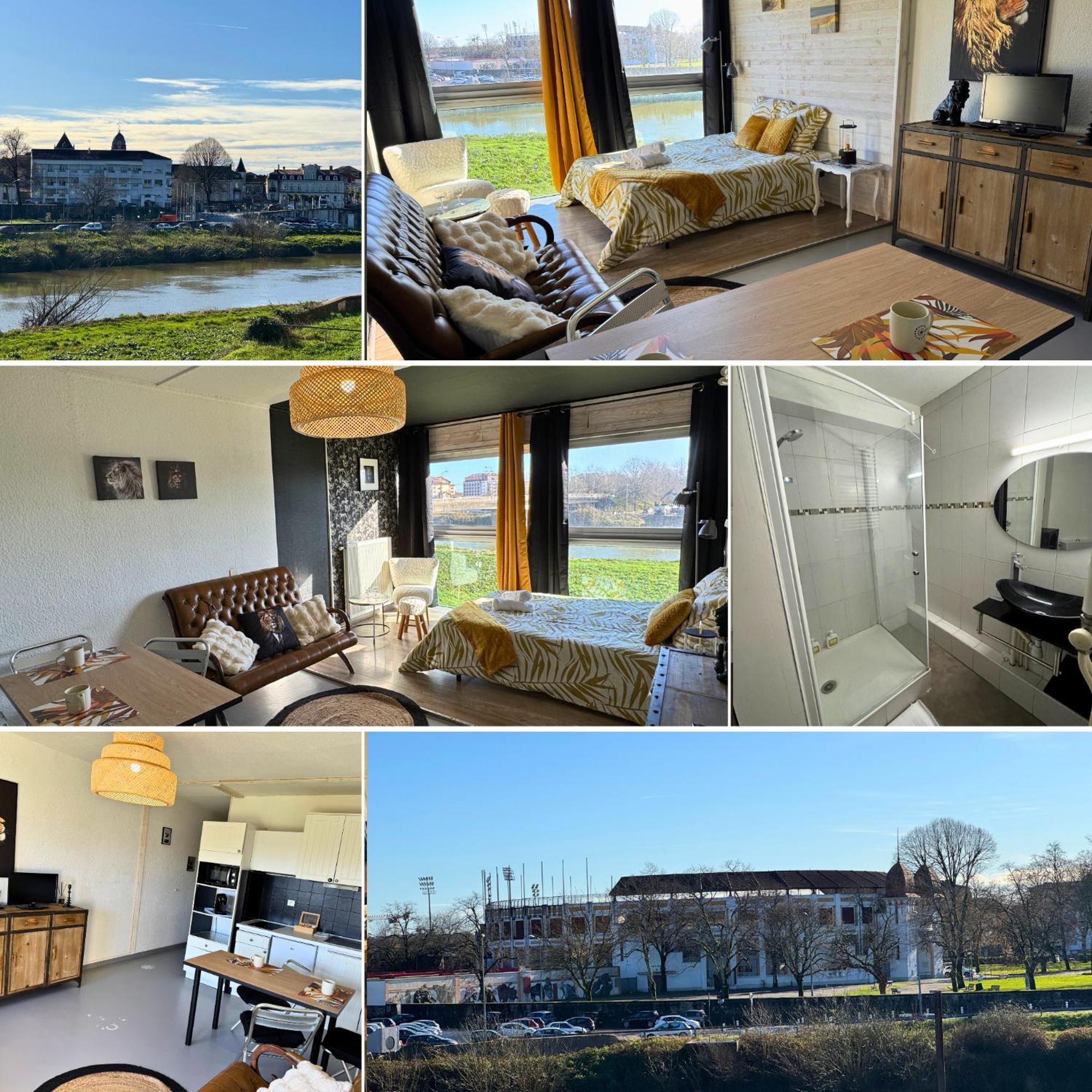 Ferienwohnung Majestic - Wifi - Parking - Vue Dax Exterior foto